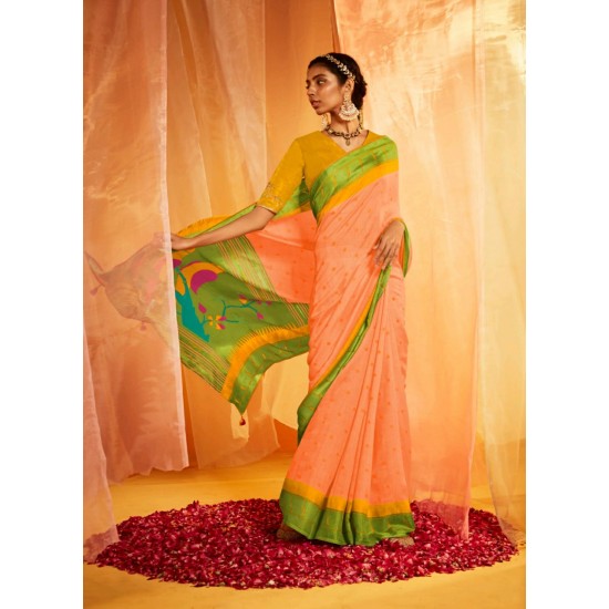 Kimora sarees Meera Paithani 