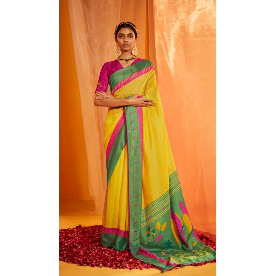 Kimora sarees Meera Paithani 