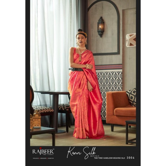 RAJBEER SAREES KANVI SILK ROYALS