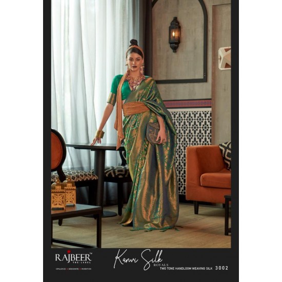 RAJBEER SAREES KANVI SILK ROYALS