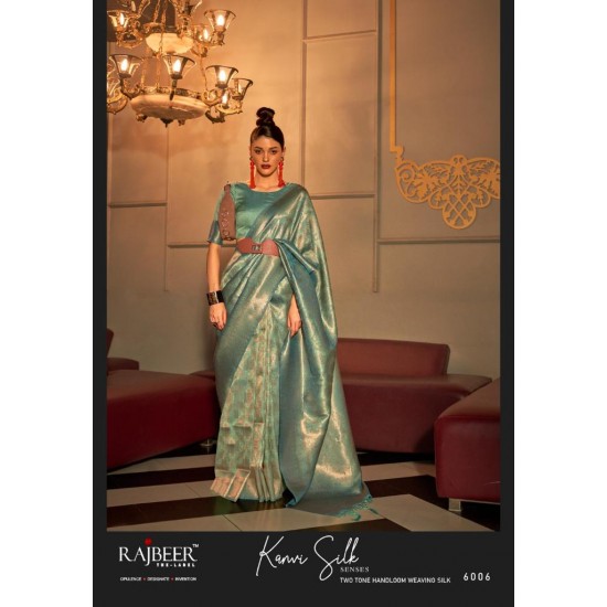 RAJBEER SAREES KANVI SILK