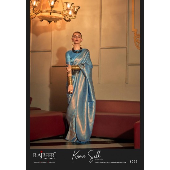 RAJBEER SAREES KANVI SILK