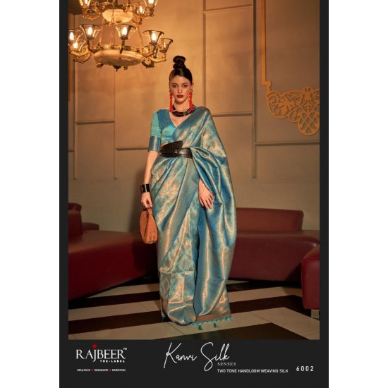 RAJBEER SAREES KANVI SILK