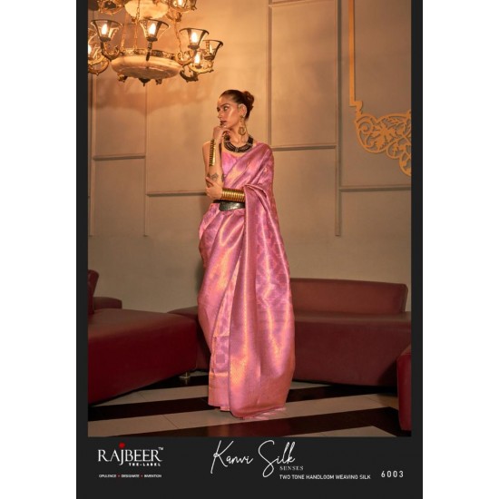 RAJBEER SAREES KANVI SILK