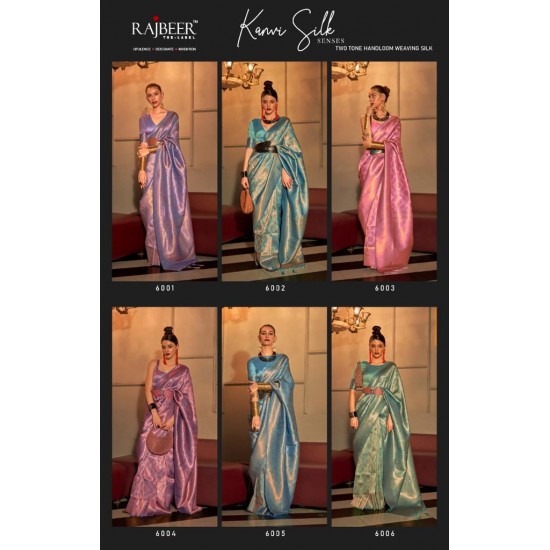 RAJBEER SAREES KANVI SILK