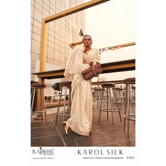 RAJBEER SAREES KAROL SILK