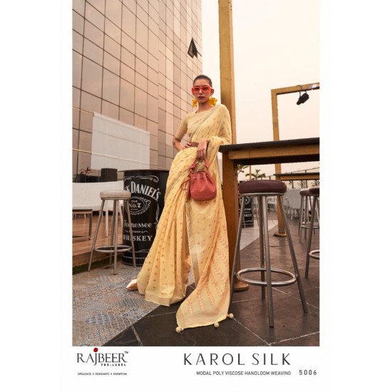 RAJBEER SAREES KAROL SILK