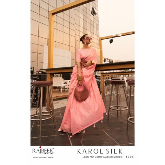 RAJBEER SAREES KAROL SILK