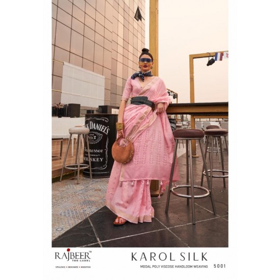 RAJBEER SAREES KAROL SILK