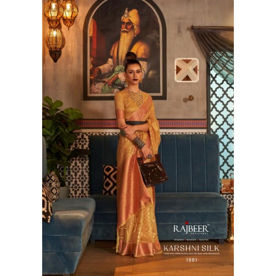 RAJBEER SAREES KARSHNI SILK