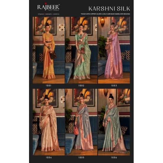 RAJBEER SAREES KARSHNI SILK