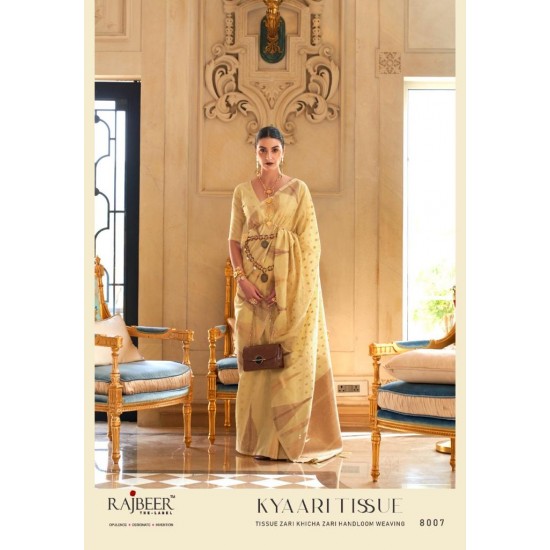 RAJBEER SAREES KYAARI TISSUE