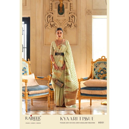 RAJBEER SAREES KYAARI TISSUE