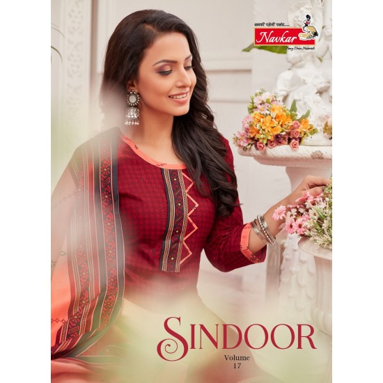 NAVKAR KURTI SINDOOR VOL 17