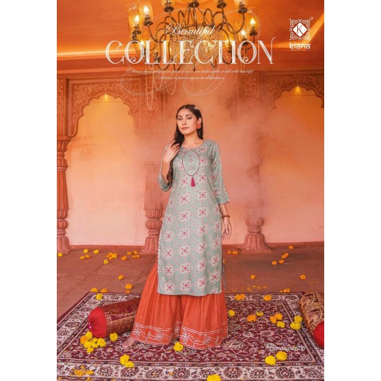 Kiana kurti Bandhani Vol 5