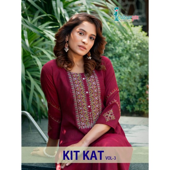 COLOURPIX KURTI Kit kat vol 3