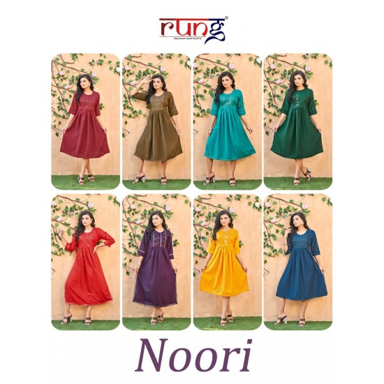 RUNG KURTI NOORI