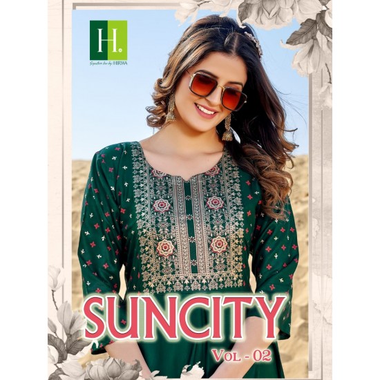 HIRWA KURTI Suncity vol 2