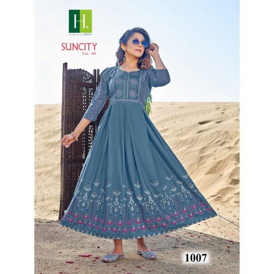 HIRWA KURTI Suncity vol 2