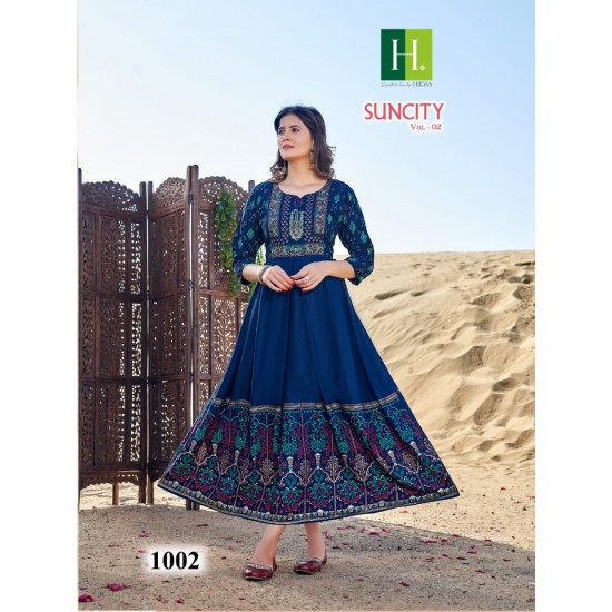 HIRWA KURTI Suncity vol 2