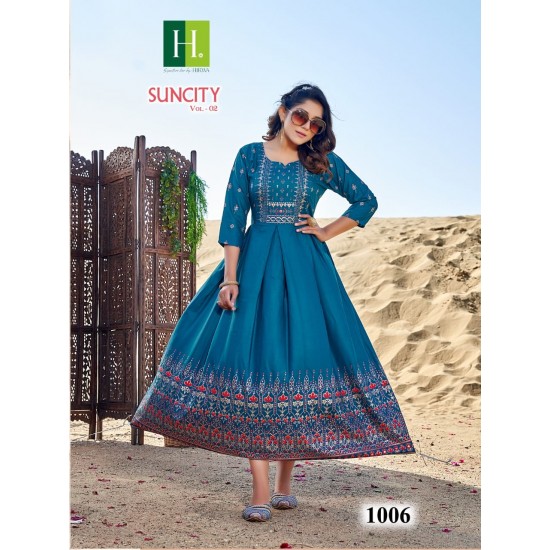 HIRWA KURTI Suncity vol 2