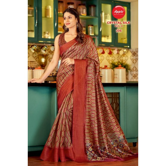 APPLE SAREES CRYSTAL SILK VOL 3