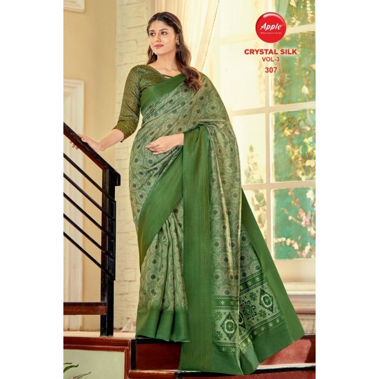 APPLE SAREES CRYSTAL SILK VOL 3