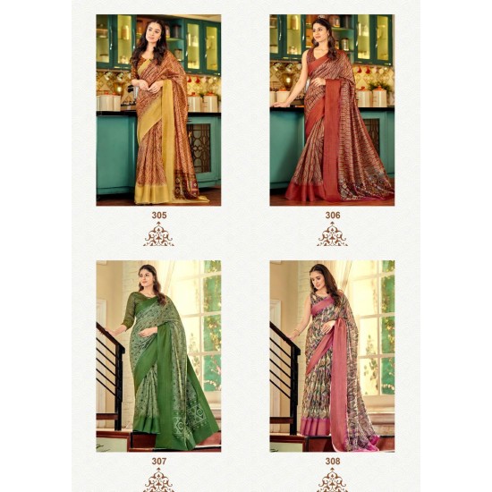 APPLE SAREES CRYSTAL SILK VOL 3