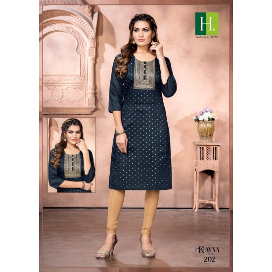 HIRWA KURTI KAVYA VOL 2