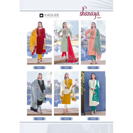 KADLEE KURTI SHANAYA VOL 5