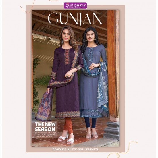 RANGMAYA KURTI GUNJAN