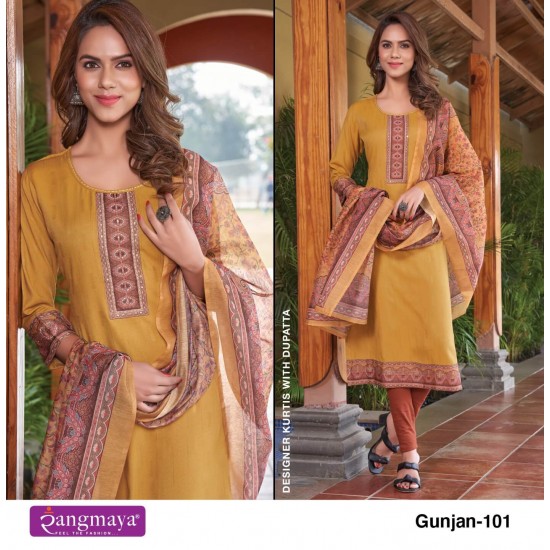 RANGMAYA KURTI GUNJAN