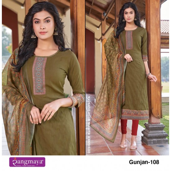 RANGMAYA KURTI GUNJAN