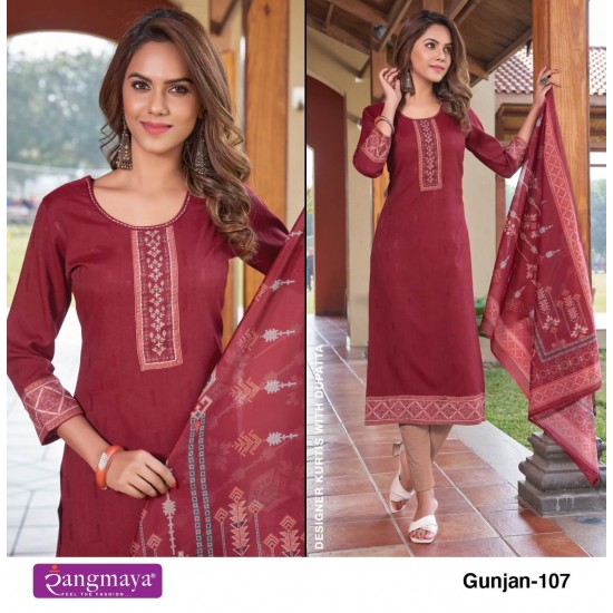 RANGMAYA KURTI GUNJAN