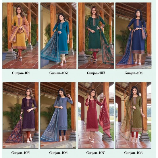 RANGMAYA KURTI GUNJAN