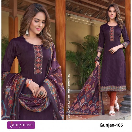 RANGMAYA KURTI GUNJAN