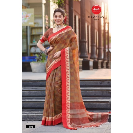 APPLE SAREES REDFROG