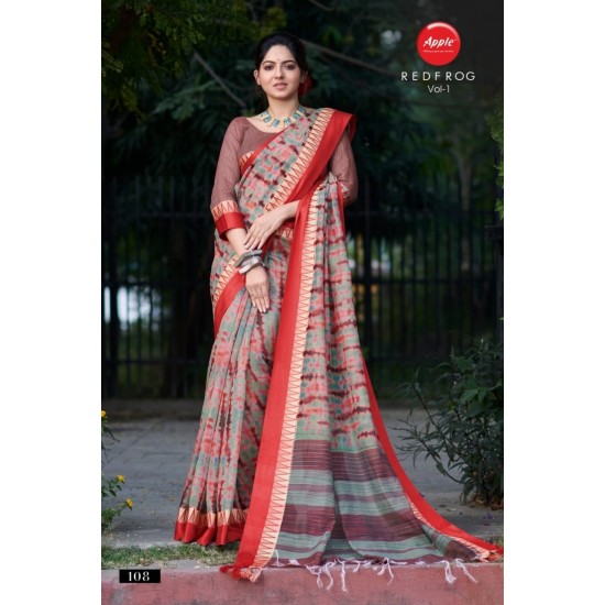 APPLE SAREES REDFROG