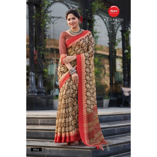 APPLE SAREES REDFROG