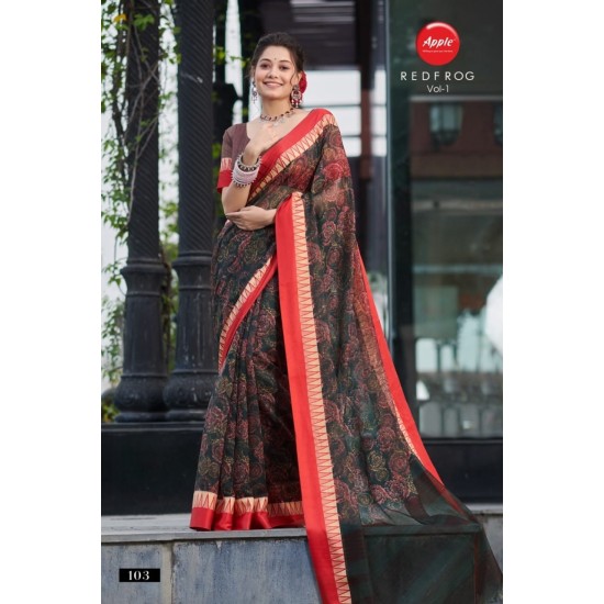 APPLE SAREES REDFROG