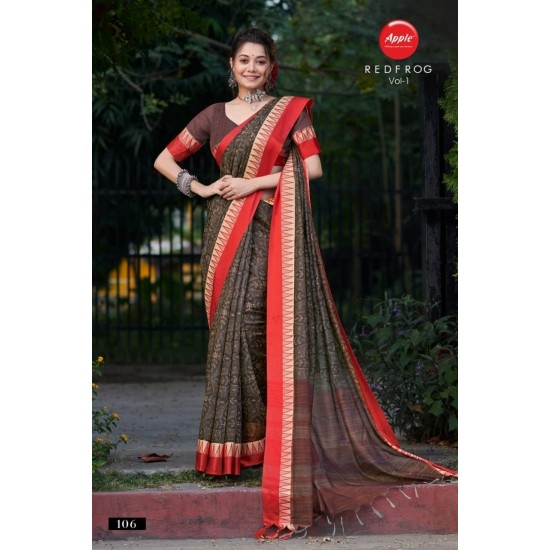 APPLE SAREES REDFROG