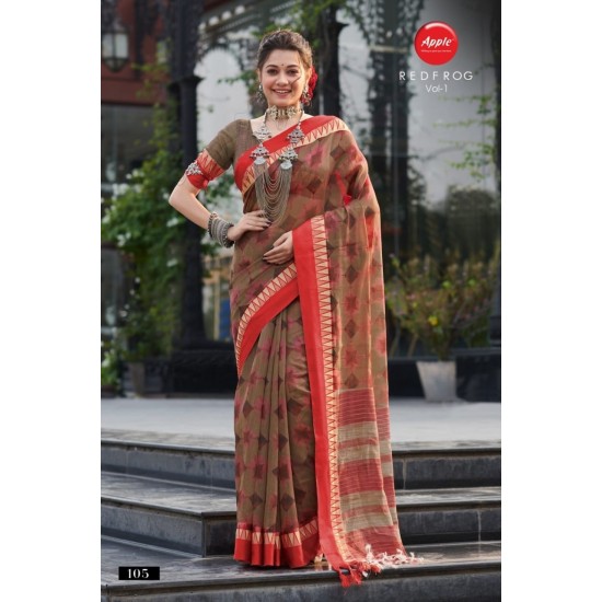 APPLE SAREES REDFROG