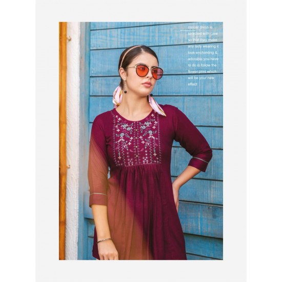 HERITAGE KURTI KAJREE VOL 4