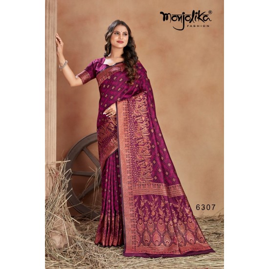 Monjolika sarees Maanyata 6300