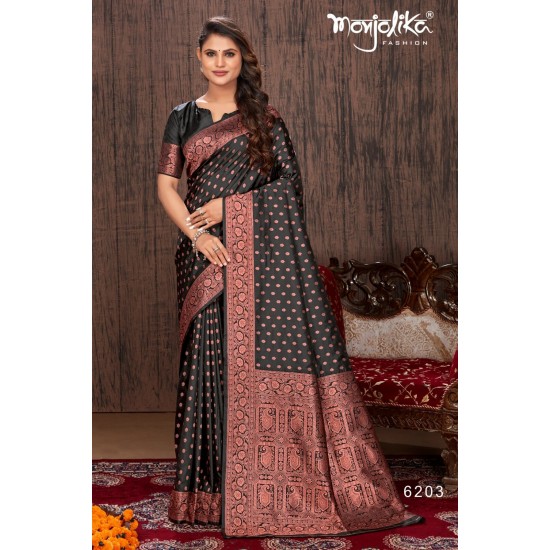 Monjolika sarees Mahisha 6200