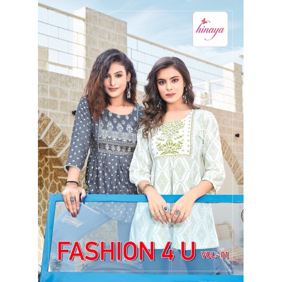 HINAYA KURTI FASHION 4 YOU  VOL-1