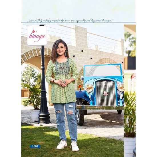 HINAYA KURTI FASHION 4 YOU  VOL-1