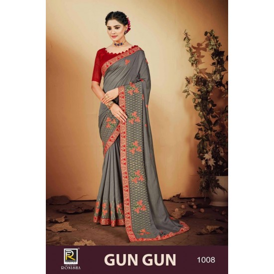 RONISA SAREES Gun gun