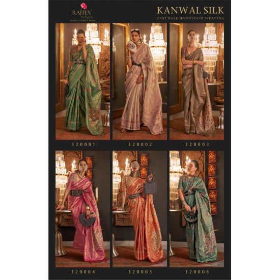 Raj Tex sarees KANWAL SILK