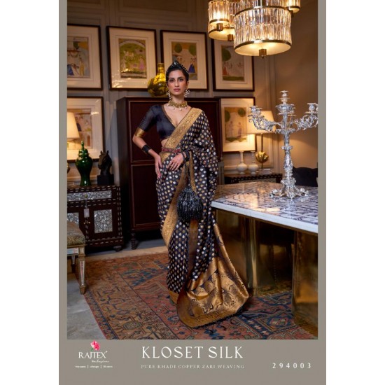 Raj Tex sarees Kloset silk